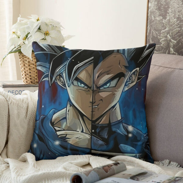 Dragon Ball Z Shirt  SSJ Goku x SSJ Vegeta Fusion Couch Pillowcase