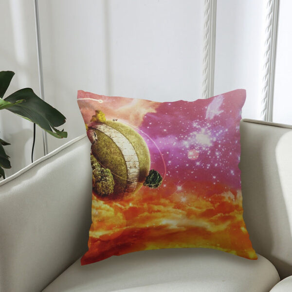 Dragon Ball Z Great King Kai Planet Cool Orange Couch Pillowcase