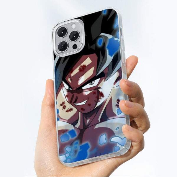 Dragon Ball Super Goku Blue Ultra Instinct Dope Grin iPhone 13 Case