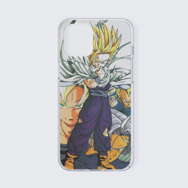 Dragon Ball Teen Gohan Super Saiyan Goku Vegeta Trunks Super Style iPhone 13 Case