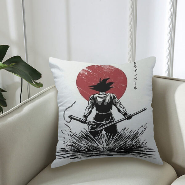 Goku With Red Moon Dragon Ball Couch Pillowcase