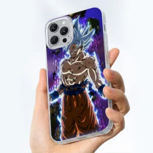 Dragon Ball Goku Ultra Instinct Power Up Vibrant 3D iPhone 13 Case