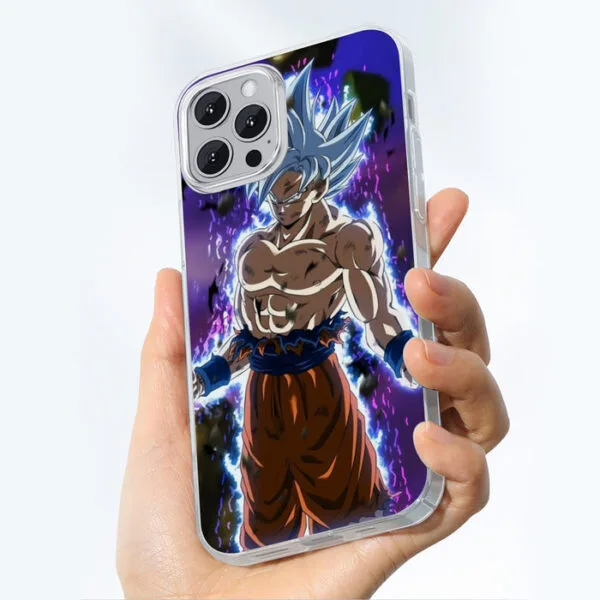 Dragon Ball Goku Ultra Instinct Power Up Vibrant 3D iPhone 13 Case