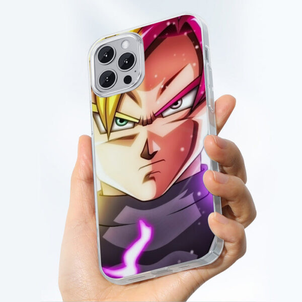 DBZ Goku God Half Rose and Golden Portrait Dope Design iPhone 13 Case