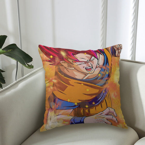 Dragon Ball Super Goku Rage Red Ultra Instinct Dope Couch Pillowcase