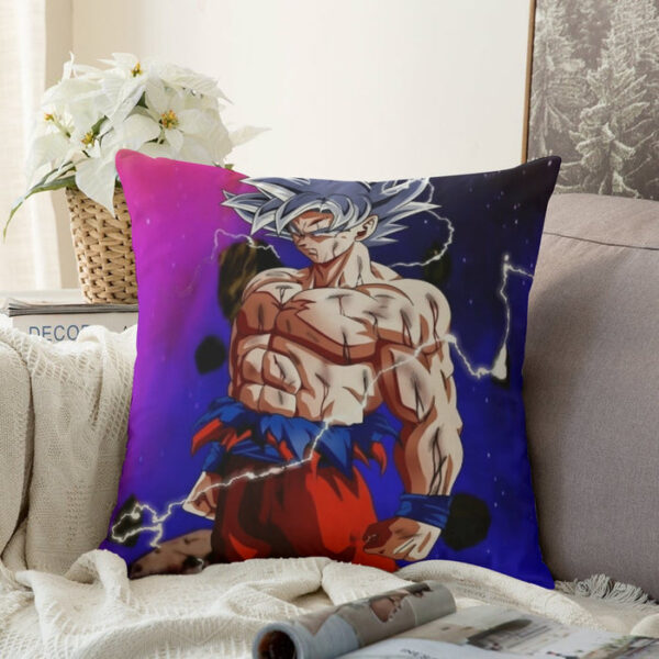 Awesome Ultra Instinct Silver Hair Goku DBZ Kids Couch Pillowcase