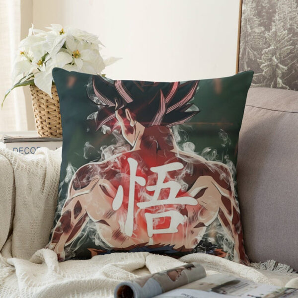 Dragon Ball Goku Ultra Instinct Epic Symbol Casual Couch Pillowcase