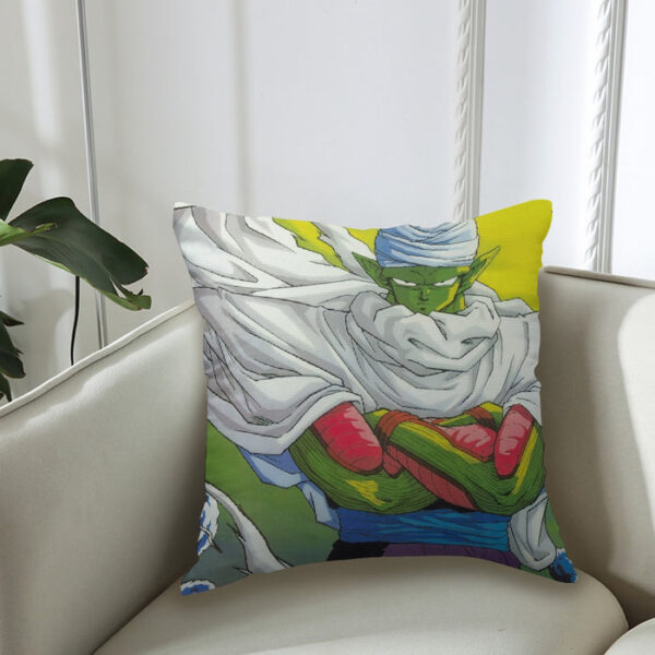 Dragon Ball Angry Piccolo Standing And Ready for Fighting Couch Pillowcase