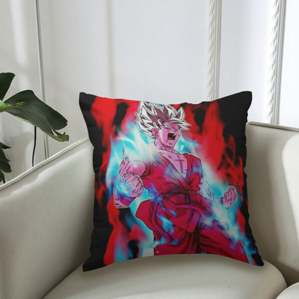 Dragon Ball Cool Goku White Super Saiyan Whis Symbol  Couch Pillowcase