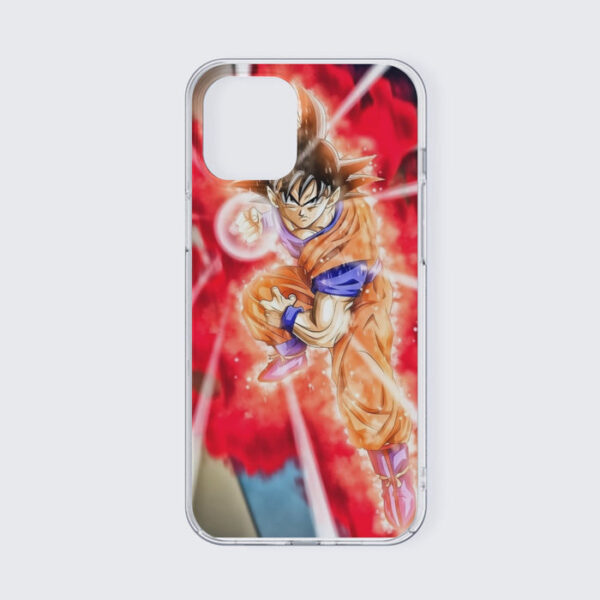 Dragon Ball Super Goku Red Kaioken Energy Epic Punch iPhone 13 Case