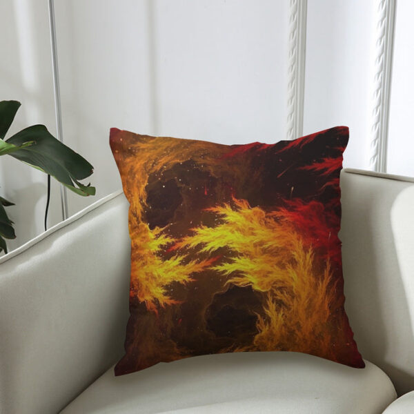 Dragon Ball Z Super Saiyan Orange Aura Dope Streetwear Couch Pillowcase