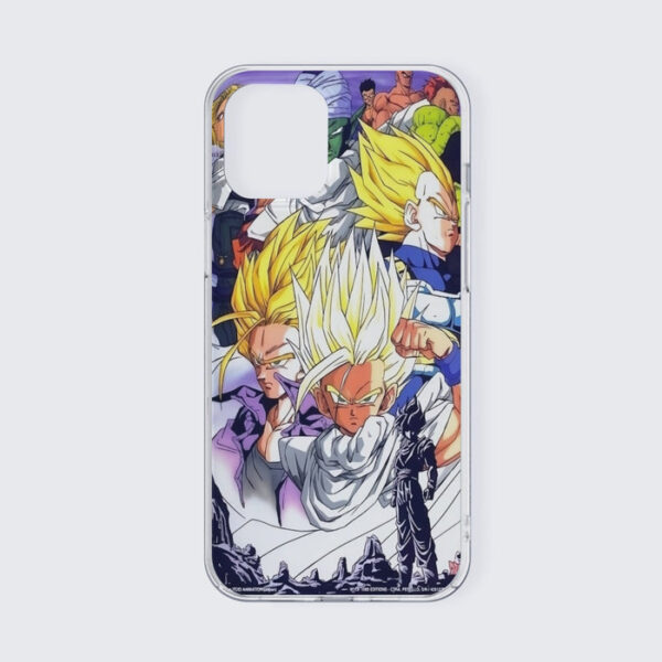 Dragon Ball Trunks Gohan Young Generation Super Saiyan Color Style iPhone 13 Case