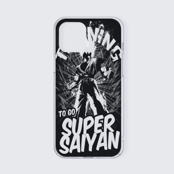 Dragon Ball Z Goku Training To Go Super Saiyan Epic iPhone 13 Case