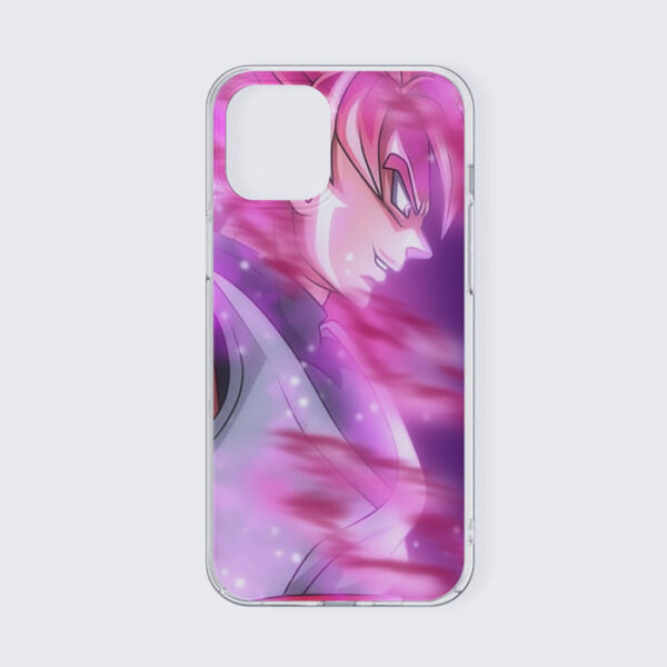 Dragon Ball Super Saiyan Black Goku Rose Cool Casual iPhone 13 Case