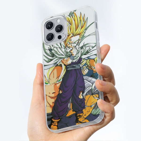 Dragon Ball Teen Gohan Super Saiyan Goku Vegeta Trunks Super Style iPhone 13 Case