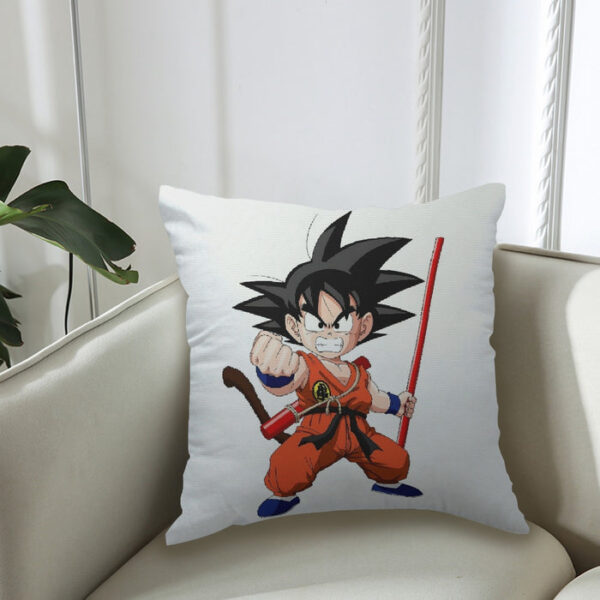 Kid Goku Fighting Dragon Ball Z Couch Pillowcase