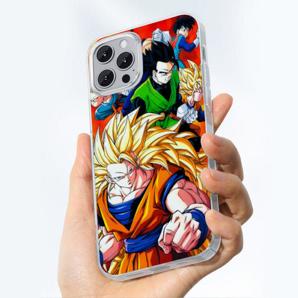 Dragon Ball Goku Super Saiyan 3 Vegeta Gohan Trending Design iPhone 13 Case