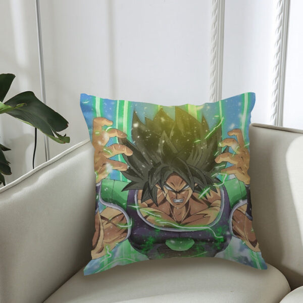 Dragon Ball Super Transforming Broly Couch Pillowcase