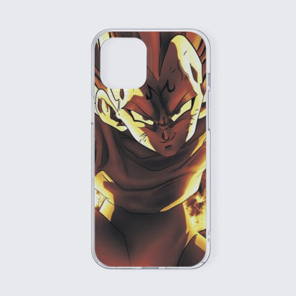 Dragon Ball Z Dope Majin Vegeta Grin Yellow Aura iPhone 13 Case