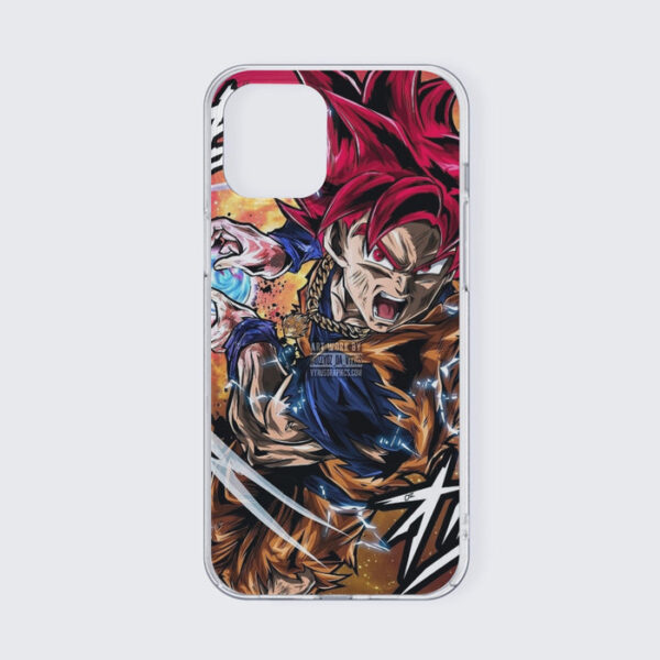 Goku Super Saiyan God iPhone 13 Case