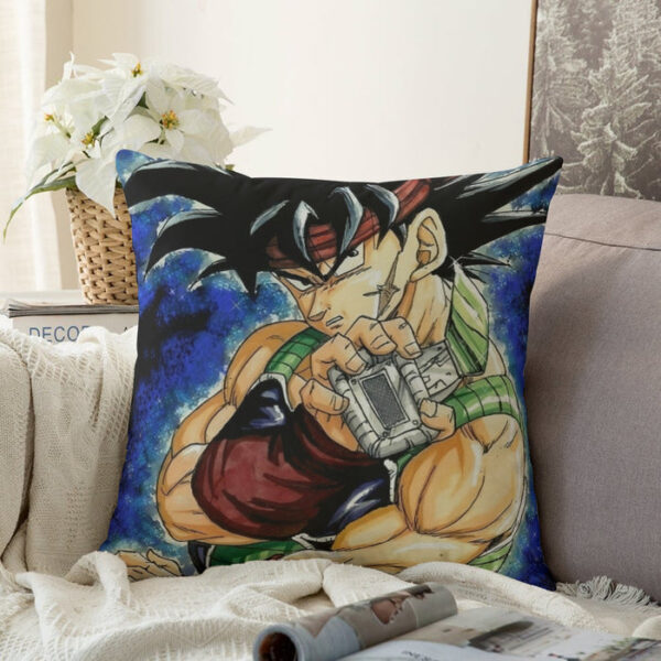 Dragon Ball Bardock Super Saiyan Goku Father Warrior Color Streetwear Couch Pillowcase