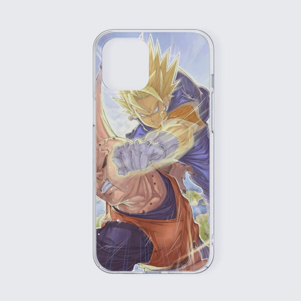 Dragon Ball Z Vegito Punching Super Buu iPhone 13 Case