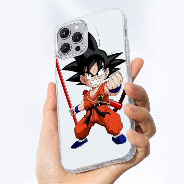 Kid Goku Fighting Dragon Ball Z iPhone 13 Case