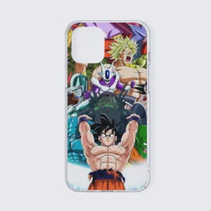 DBZ Goku Spirit Bomb Destroy Villains Cooler Broly Namek Vibrant iPhone 13 Case