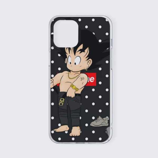 Dragon Ball Supreme Goku Kid Gangster Style Cool iPhone 13 Case