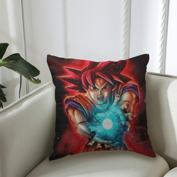 Awesome Red Hair Goku DBZ Couch Pillowcase