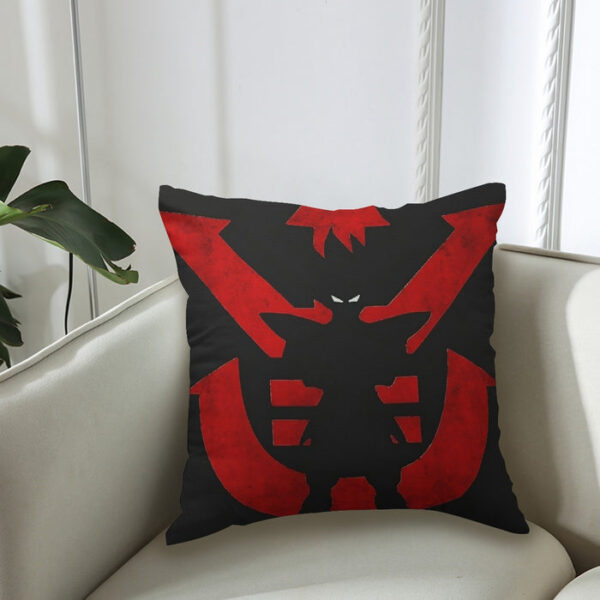 Dragon Ball Z Vegeta Shadow Cool Red Vegeta Symbol Couch Pillowcase