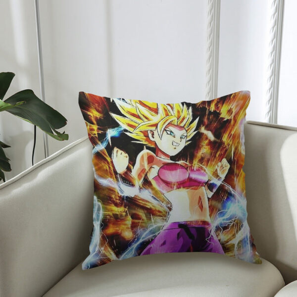 Dragon Ball Super Caulifla Super Saiyan 2 Epic Casual Couch Pillowcase