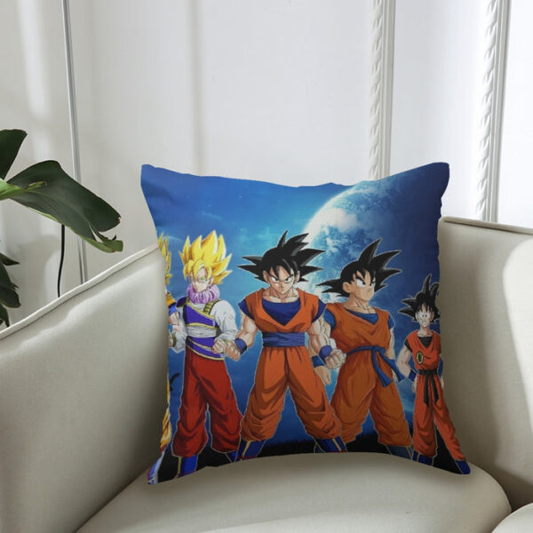 Dragon Ball Z Cool Goku Super Saiyan Transformation Couch Pillowcase