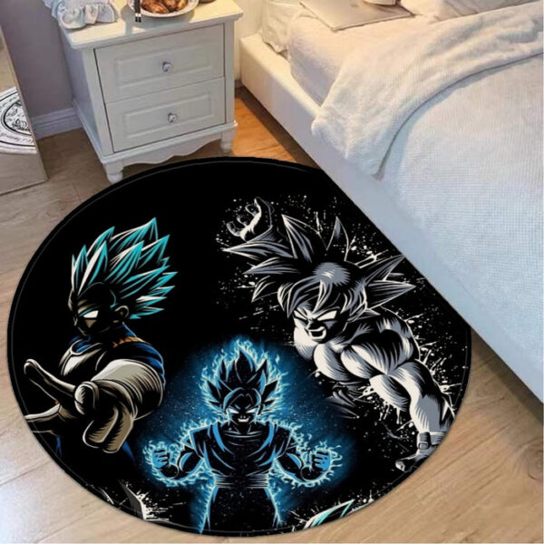 Dragon Ball Z SSGSS round mat