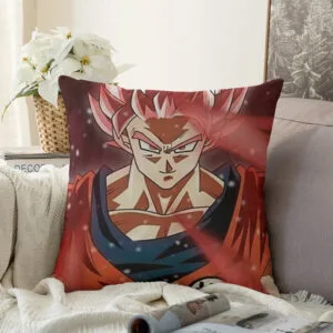 Dragon Ball Son Goku Super Saiyan Rose Portrait Cool Couch Pillowcase
