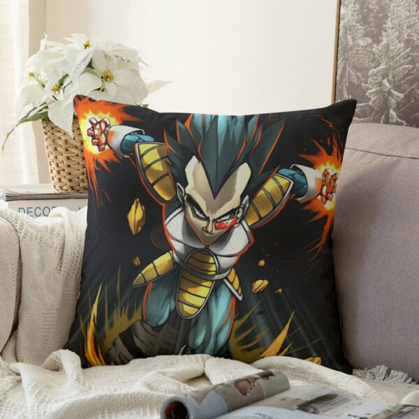 Dragon Ball Armored Vegeta Double Galick Cannon Dope Couch Pillowcase