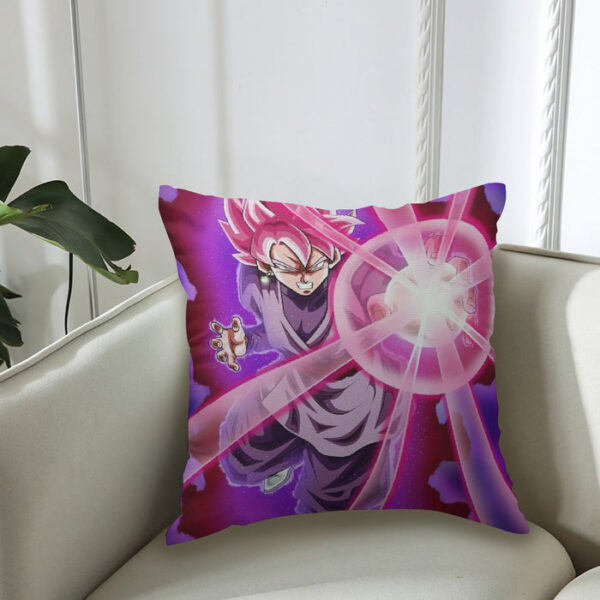 Goku Black Zamasu Super Saiyan Rose Powerful Aura Skills Dope Couch Pillowcase