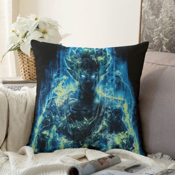 Dragon Ball Super Goku Super Saiyan Kaioken Dope Aura Couch Pillowcase