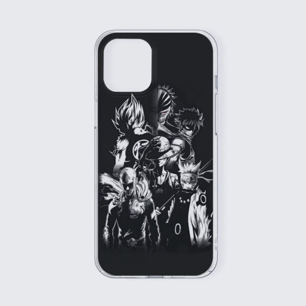 DBZ Goku Naruto Saitama Luffy Natsu Ichigo Dope Anime iPhone 13 Case