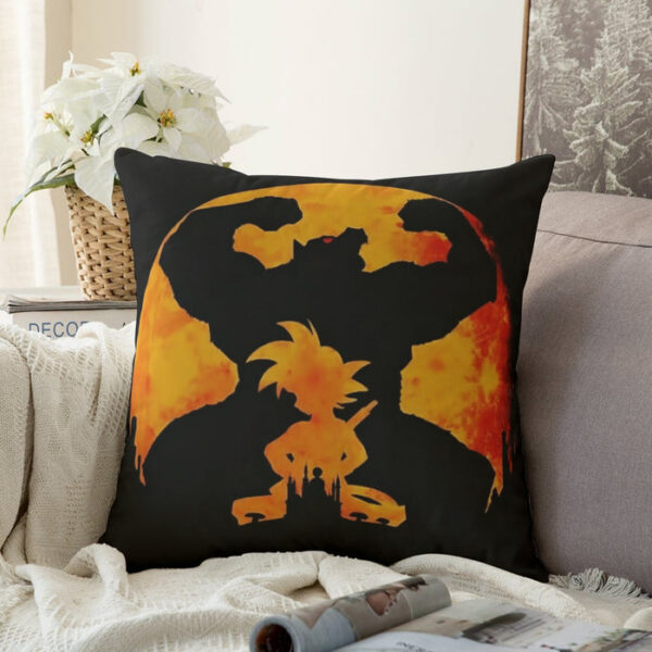 Dragon Ball Z Cool Shadow Kid Goku Great Ape Evolution Couch Pillowcase