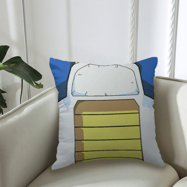 Dragon Ball Z Vegeta Cool Blue Battle Armor Cosplay  Couch Pillowcase