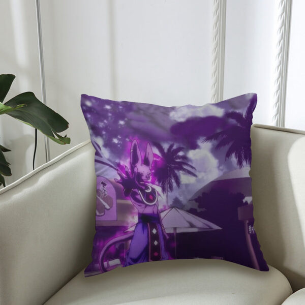 Dragon Ball Super God Of Destruction Dope Lord Beerus Couch Pillowcase