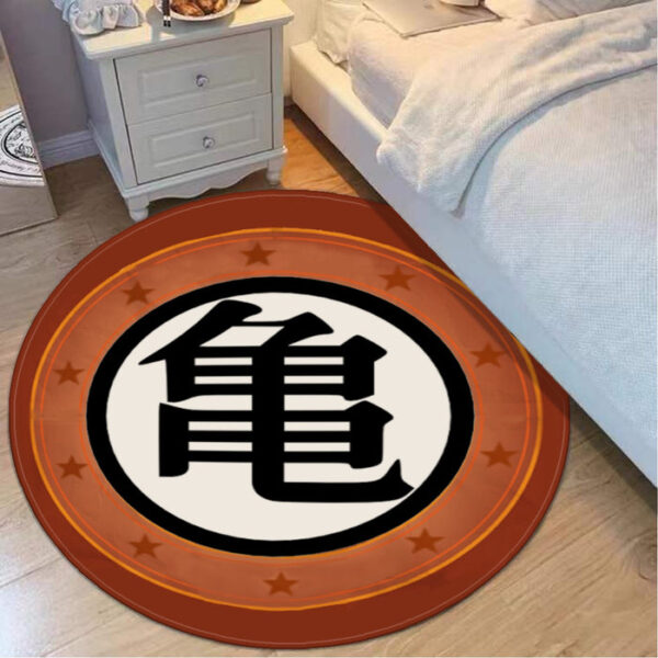 Master Roshi Gym Bro Do You Even Kamehameha Funny DBZ round mat