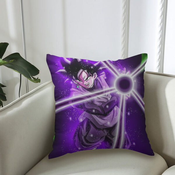 DBZ Goku Black Zamasu Power Ball Attack Cool Design Streetwear Couch Pillowcase