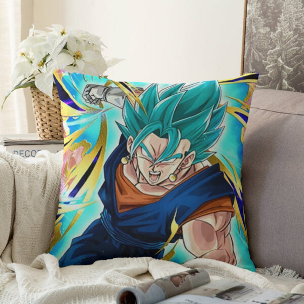 Dragon Ball Super Vegito Ultra Instinct Cool Colorful Couch Pillowcase