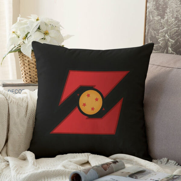 Dragon Ball Z Logo Four Star Dragon Ball Cool Design Couch Pillowcase