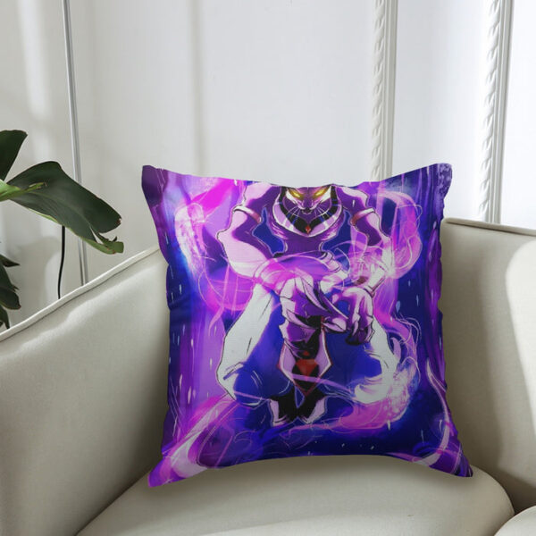 DBZ Mighty Destruction God Beerus Egyptian Cat Sport Design Couch Pillowcase