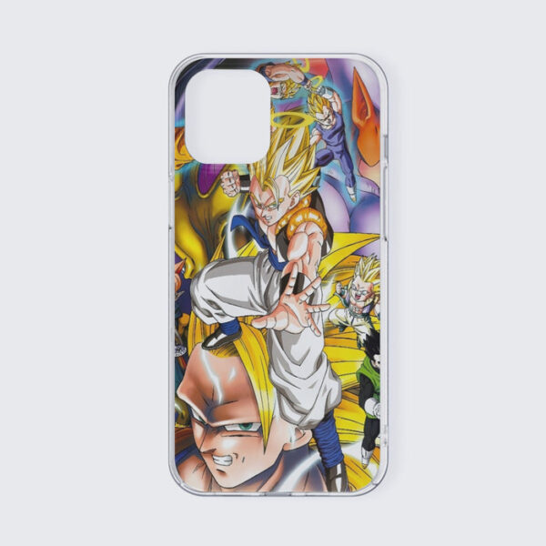 Dragon Ball Super Gogeta Super Saiyan Fusion Streetwear Design iPhone 13 Case