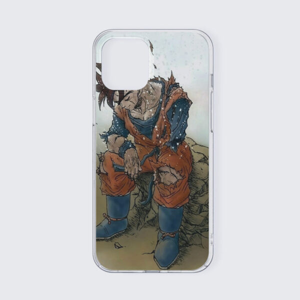 Dragon Ball Gohan Exhausted Sad Simple Design Vintage Streetwear iPhone 13 Case