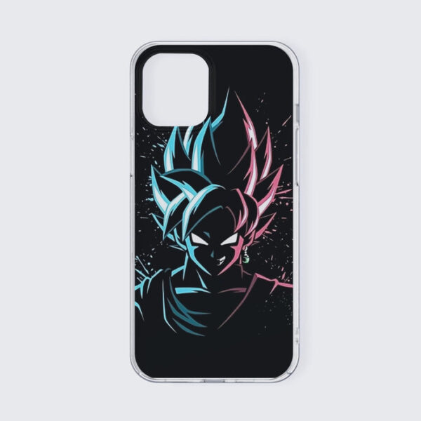 Dragon Ball Super  SSGSS Goku x Black Goku SSJ Rose iPhone 13 Case